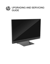 HP Pavilion 24 Upgrading and Servicing Guide 1