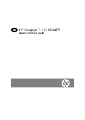 HP T1120 Hp Designjet T1120 SD-MFP - Quick Reference Guide: English