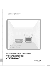 Humax CXPVR-9200C User Manual