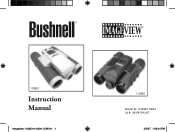 Bushnell 11 0834 Instruction Manual