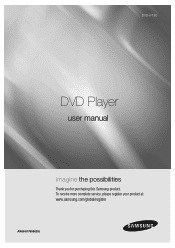 Samsung DVD-P190 User Manual (ENGLISH)