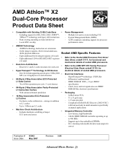 AMD ADA3800DAA5BV Product Data Sheet