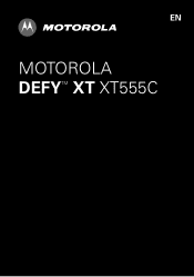 Motorola DEFY XT User Guide