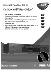 Philips DVD621AT99 Leaflet