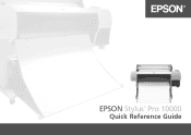 Epson Stylus Pro 10000 Quick Reference Guide