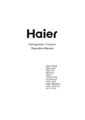 Haier HTD647SS User Manual