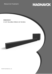 Magnavox MSB4620/F8 Owners Manual Spanish