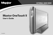 Seagate OneTouch II OneTouch II Installation Guide