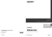 Sony KLV-40ZX1M Operating Instructions
