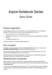 Acer Aspire V3-431 Quick Guide