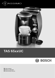 Bosch TAS6515UC User Manual
