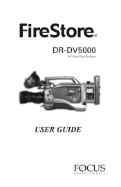 JVC GY-DV5000U DR-DV5000U DV Video Disk Recorder 44 page instruction manual