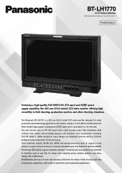 Panasonic BT-LH1770 BT-LH1770 Brochure
