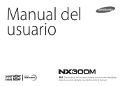 Samsung NX300M User Manual (Spanish)