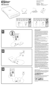 Western Digital WD2500E1MSBK Quick Install Guide (pdf)