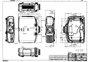 Epson G6450WU Dimensional Drawings - PDF Format