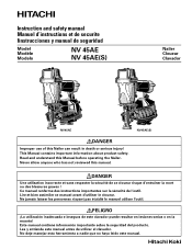 Hitachi NV45AES Instruction Manual