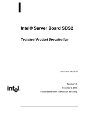 Intel SDS2 Product Specification