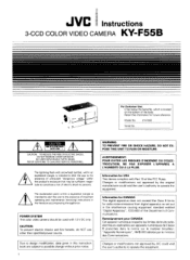 JVC KY-F55BU KY-F55BU Color Camera    Instructions (649KB)
