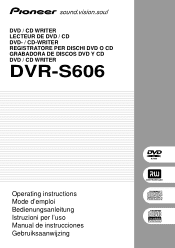 Pioneer S606 Operating Instructions