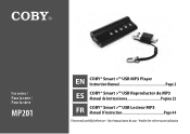 Coby MP201 User Manual