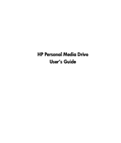 HP AU183AA HP Personal Media Drive  -  User Guide