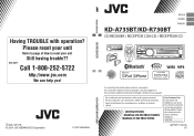 JVC KD-R730BT Instructions