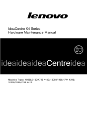 Lenovo K415 IdeaCentre K4 Series Hardware Maintenance Manual