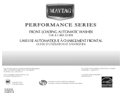 Maytag MHWE500VW Use and Care Guide