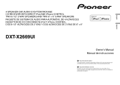 Pioneer DXT-X2669UI Owner's Manual