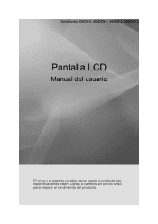 Samsung 400DX-2 User Manual (SPANISH)