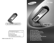 Samsung VY-H200S User Guide