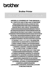 Brother International HL-L6250DW Command Reference Guide for Software Developers