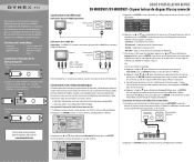 Dynex DX-WBRDVD1 Quick Setup Guide (French)