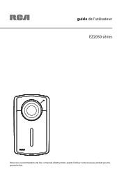 RCA EZ2050 Owner/User Manual French