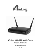 Airlink AR660W3G User Manual