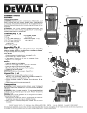 Dewalt D259803 Instruction Manual