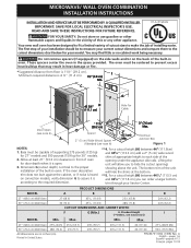 Electrolux E30MC75PPS Installation Instructions English