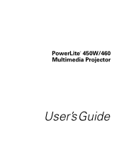 Epson PowerLite 450W User's Guide