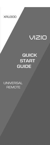Vizio XRU300 User Manual
