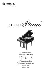 Yamaha GB1KS Silent Piano GB1KS Silent Piano Owners Manual GB1KS