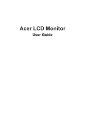 Acer VG242YP User Manual