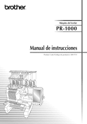 Brother International Entrepreneur Pro PR-1000 Users Manual - Spanish