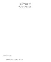 Dell W3706C Owner 's Manual