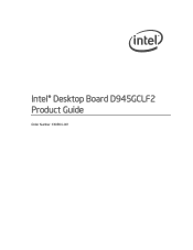 Intel D945GCLF2 Product Guide