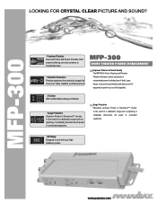 Panamax MFP-300 Datasheet