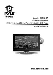 Pyle P27LCDD P27LCDD Manual 1