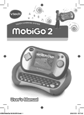 Vtech MobiGo 2 Touch Learning System Pink User Manual