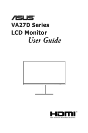Asus VA27DQSB VA27D Series User Guide
