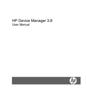 HP Neoware e90 HP Device Manager 3.8 User Manual